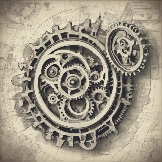 A world map with industrial gears turning in various manufacturing sectors, highlighting eligibility areas for IRBs.