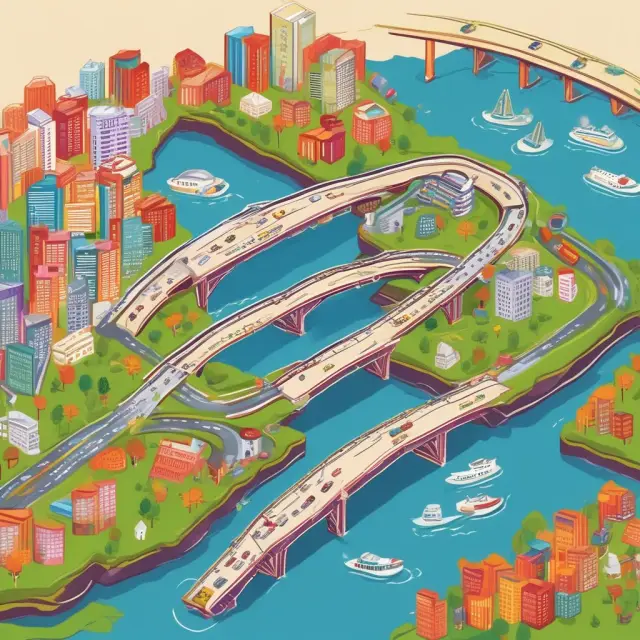 An image of a bridge connecting various countries representing different financial landscapes, symbolizing the unification brought by IFRS adoption.