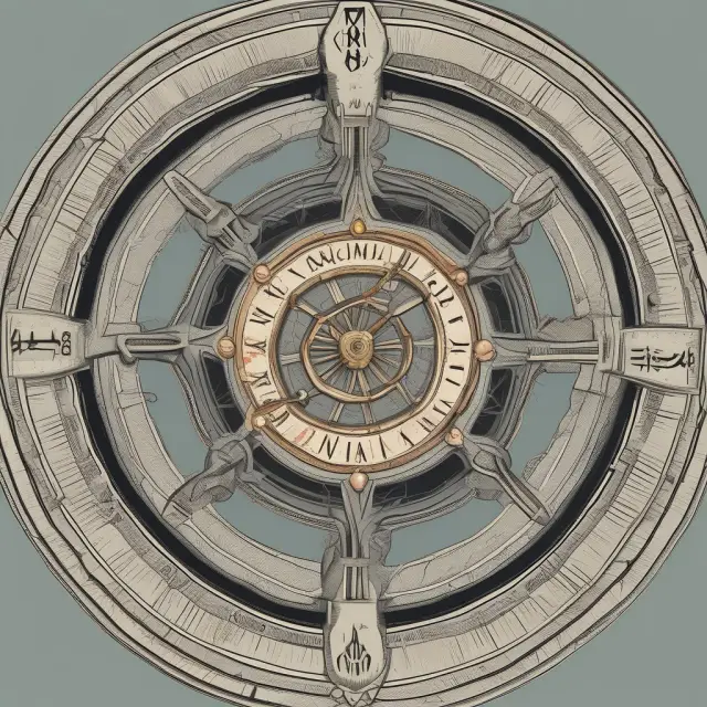 Image of a clock with interchanging hands shaping a currency wheel, signifying IMM
