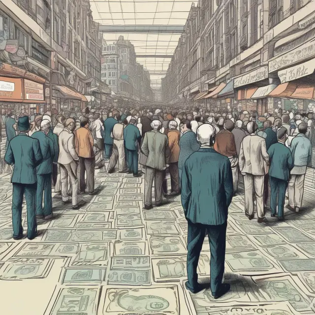 Vibrant market scene featuring currencies and interest rate derivatives traded on the IMM