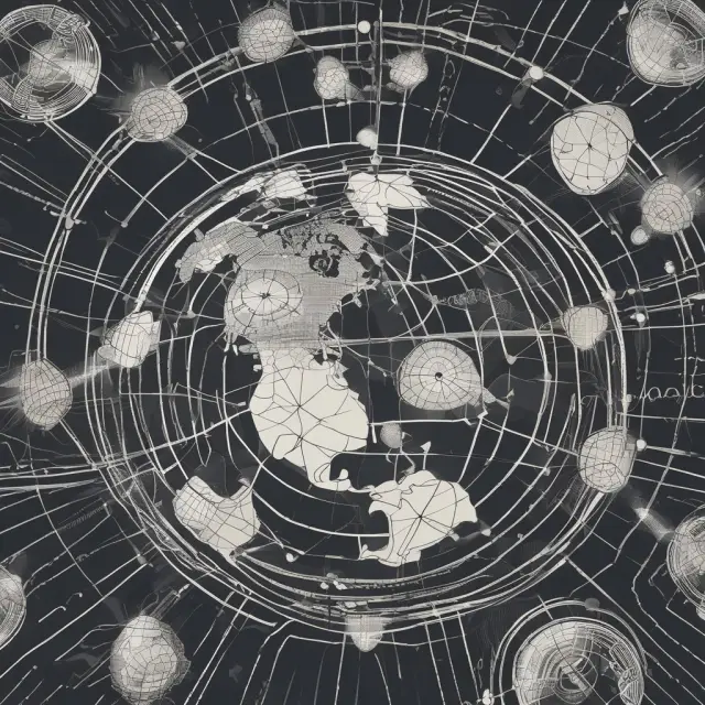 A globe spins with clock hands, representing IMM