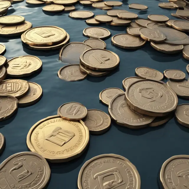 An image of ancient coins flowing into a river representing the guaranteed income stream of immediate payment annuities