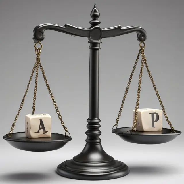 An image of GAAP scales tilting towards fair market value, with a dollar sign representing impairment loss.