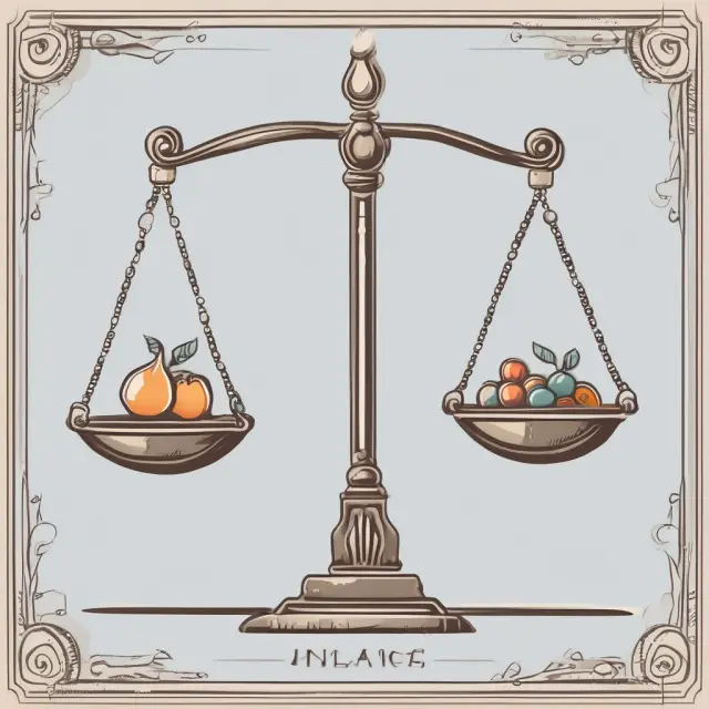 A scale balancing market structures and consumer welfare, with antitrust regulations acting as the counterweight