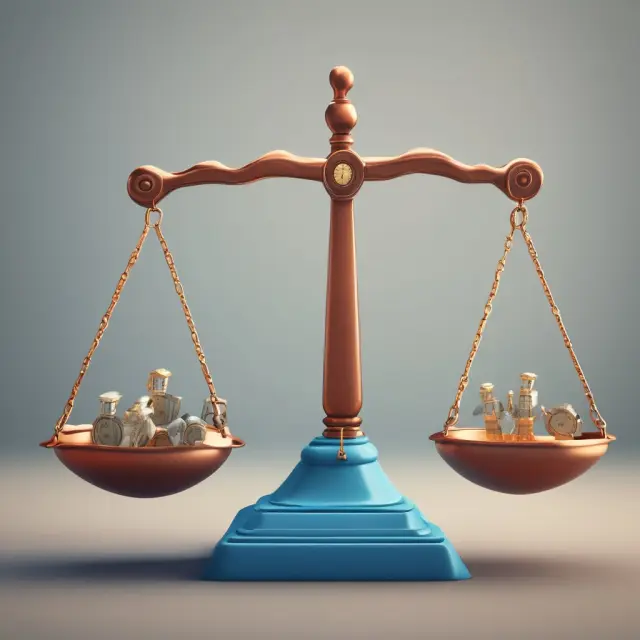 Scale weighing time, resources, and money: explicit costs versus implicit costs