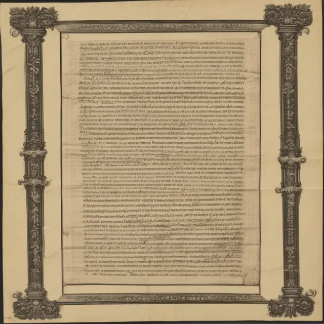 A scroll symbolizing express authority being handed over from a principal to an agent