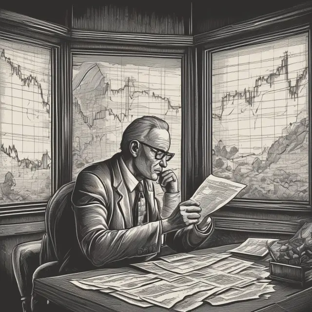 Institutional investor analyzing implied rates to understand future market trends for various securities