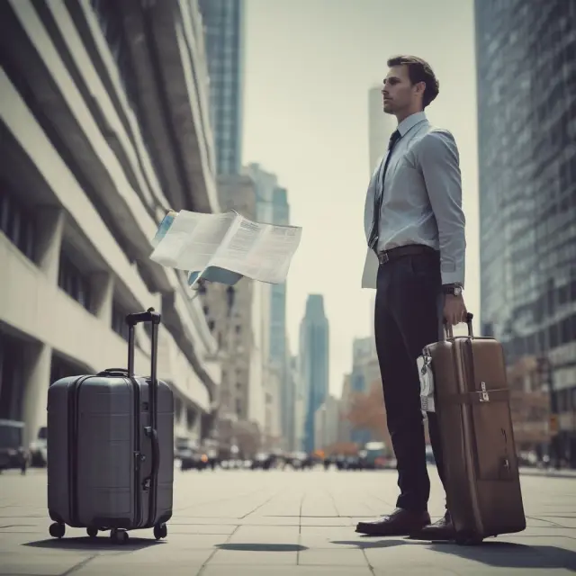 A business traveler weighs incidental expenses on a scale against the per diem rate.