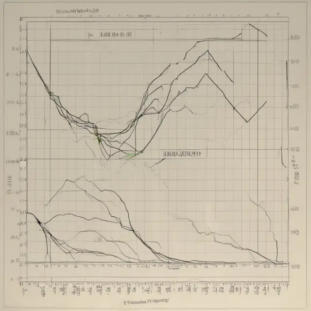 A pendulum swinging between cap rate values and vacancy percentages, symbolizing their interconnectedness in real estate valuation