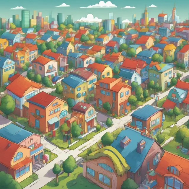 A vibrant ecosystem composed of interconnected income levels, education, work conditions, healthcare, and affordable housing to illustrate the complexities of assessing community economic welfare