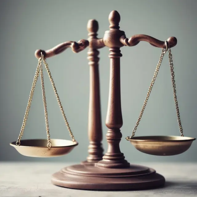 Scales balanced between individuals and businesses with tax codes, symbolizing fair tax treatment for all