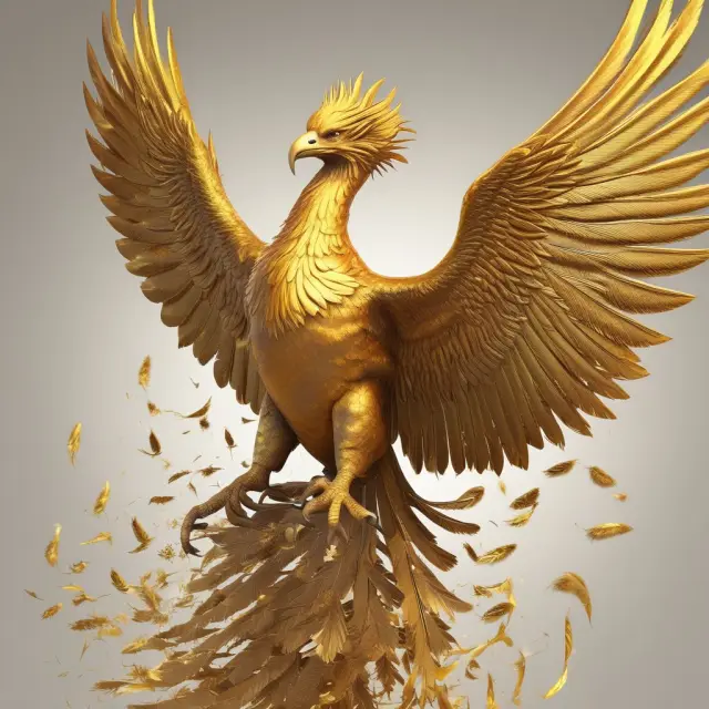 A deceased phoenix releases golden feathers representing IRD income while a person looks on, signifying the need for effective estate planning strategies to minimize tax liability.