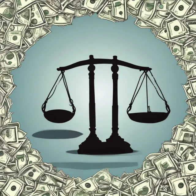 Consumer scales represent income effect and substitution effect, with one scale tilting towards cheaper options due to income decrease or higher prices