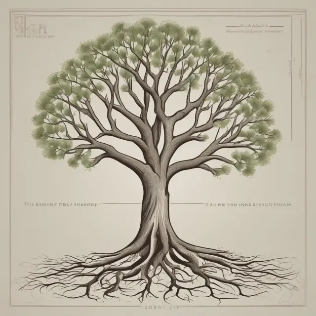 An image of a sturdy tree with various branches yielding dividend fruits, representing the T. Rowe Price Equity Income Fund