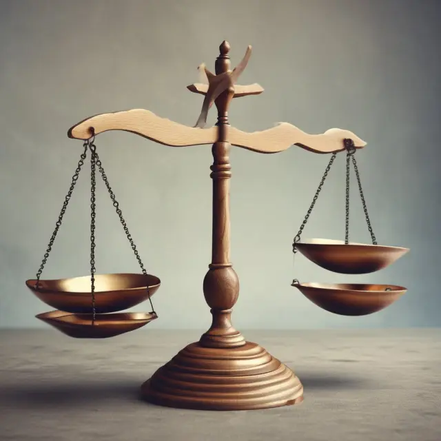 A justice scale holds a mask of truth while standing at a crossroads, representing the various exceptions to life insurance