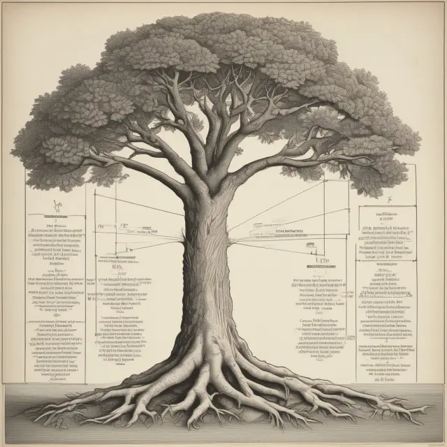 An image depicting a balanced family tree and a truth-telling scale symbolizing the importance of comprehensive disclosure and the protection provided by incontestability clauses in life insurance