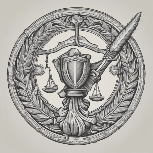 Justice shield with scales and pen illustrating the protection offered by incontestability clauses
