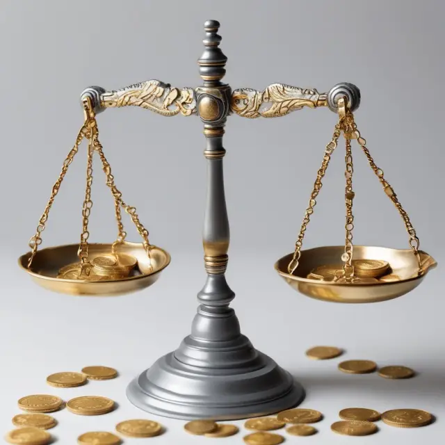 Visualization of incremental analysis where gears represent profits (gold) and costs (silver) shifting the balance in favor of profitable decisions.