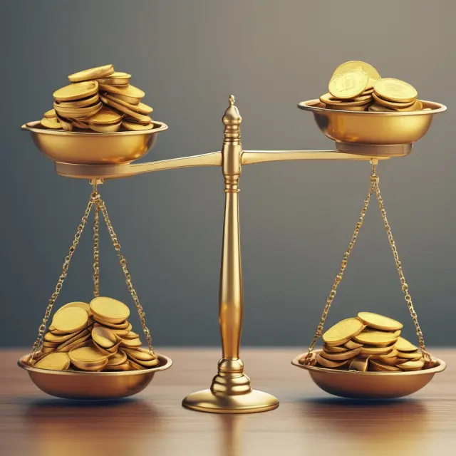 Golden coins representing incremental cash flows cascading from scales, highlighting the importance of making informed investment decisions.