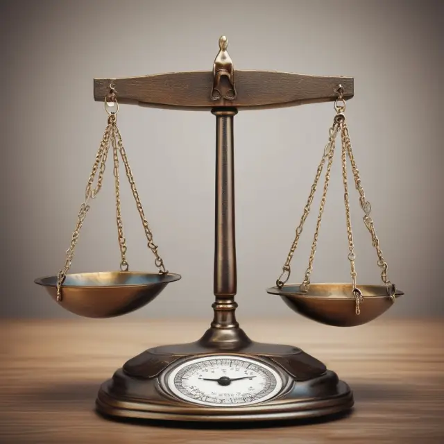 Balance scale comparing economic gains to incremental costs in business, demonstrating efficient decision making