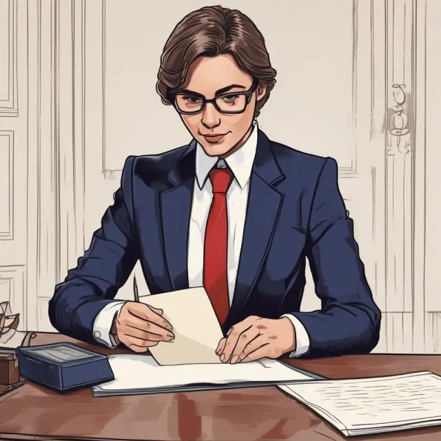 A corporate secretary issuing a notarized incumbency certificate, bearing the company seal and displaying signatures for authentication