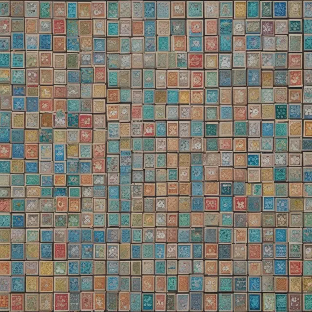Metaphorical representation of various index tiles showcasing stock and bond market indices