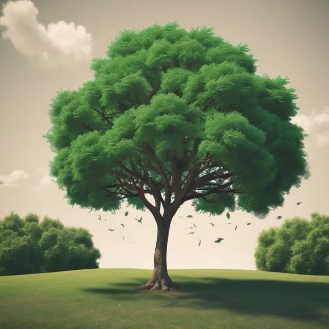 A resilient tree growing alongside an inflation index, representing how index-linked bonds maintain purchasing power