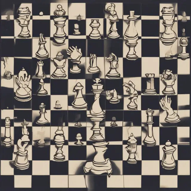 Golden funds versus option contracts on a chessboard represent ETFs and Index Options for comparison.