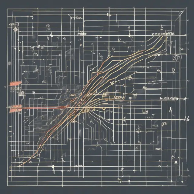 An intricate maze symbolizing the indifference curve analysis, with curves intersecting, emphasizing its limitations and assumptions.