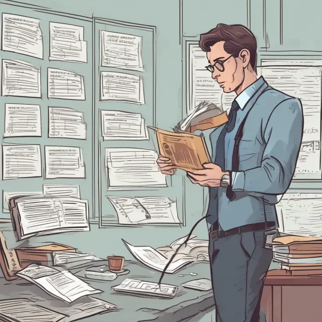 An accountant adjusting balance sheet line items to reveal accurate cash flow from operations using the indirect method.