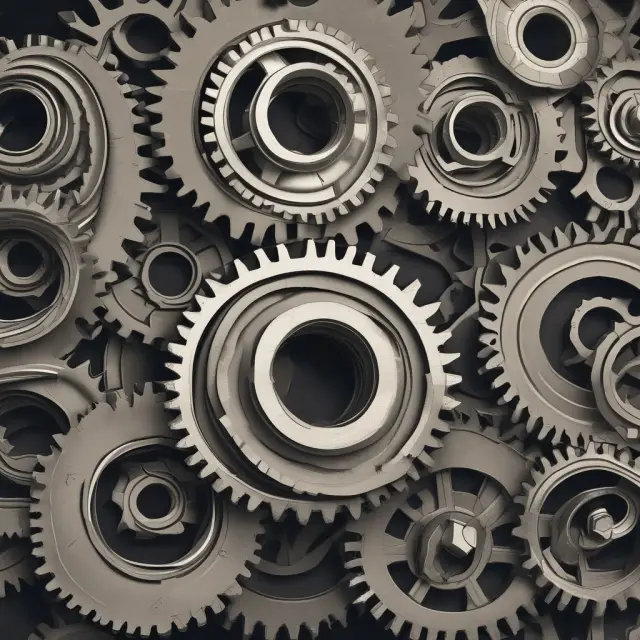 Gears symbolizing institutional investors