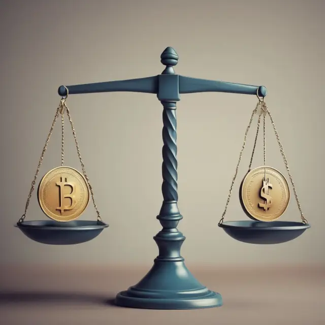 A scale balances the weight of Direct Quote and Indirect Quote currency symbols, emphasizing their importance in understanding exchange rates.