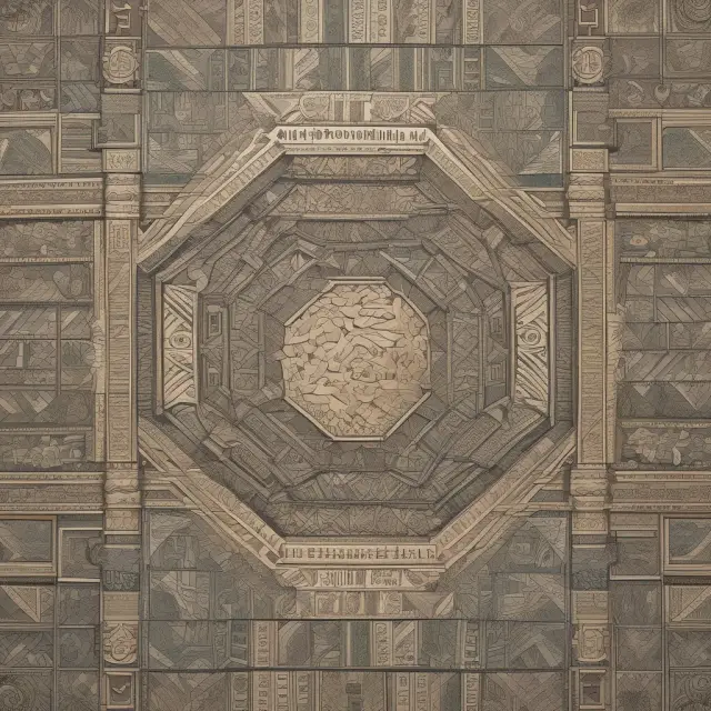 An intricate tapestry intertwining various currency symbols, symbolizing the interplay of direct and indirect exchange rates