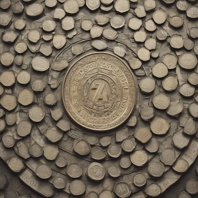 A dynamic image of shifting coins symbolizing indirect taxes, representing the power held by policymakers in shaping modern economies.