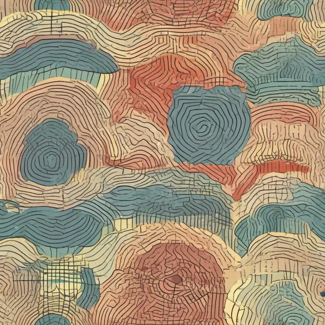 An intricate, interconnected web symbolizing Input-Output Analysis and its ripple effects on the economy