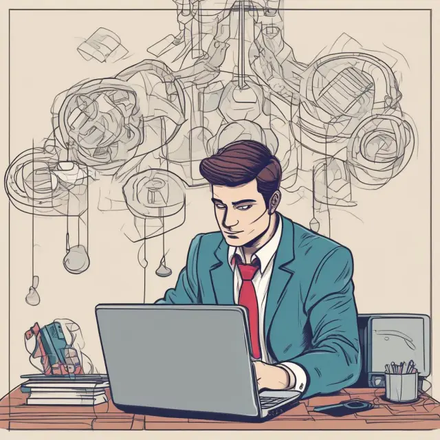 A sales representative managing multiple leads through technology while building genuine relationships