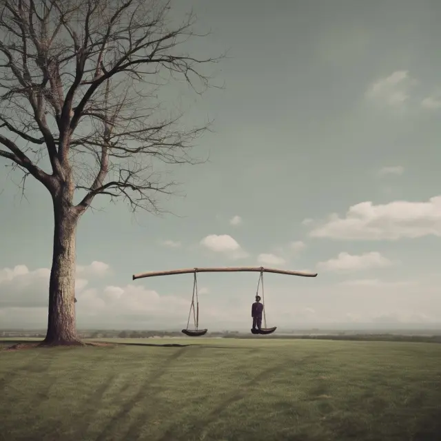 Image of a seesaw with 