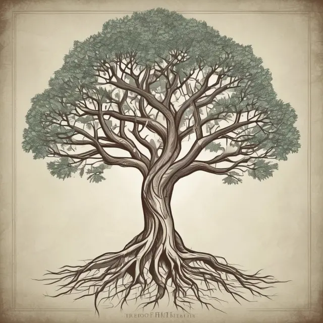 Image of a tree with roots growing into different continents and countries, representing the Institute for Supply Management