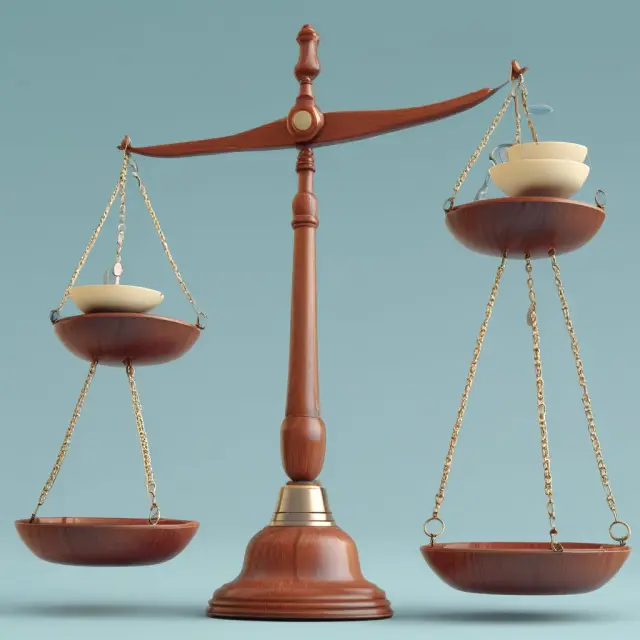 Scale comparing term and permanent life insurance policies. Term life insurance represents a feather, while permanent life insurance is a weightier option with cash value accumulation.
