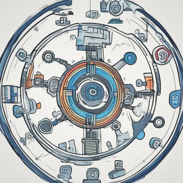 An intricately designed gear system representing insurtech