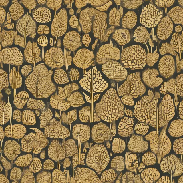 Golden seeds symbolizing intangible assets growing into flourishing business, emphasizing their role in long-term value and success