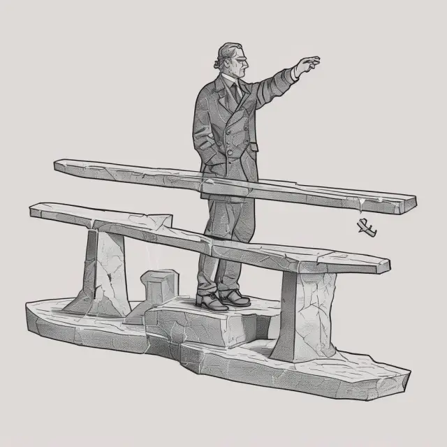Banks balancing on a scale with ICE LIBOR as their navigational compass