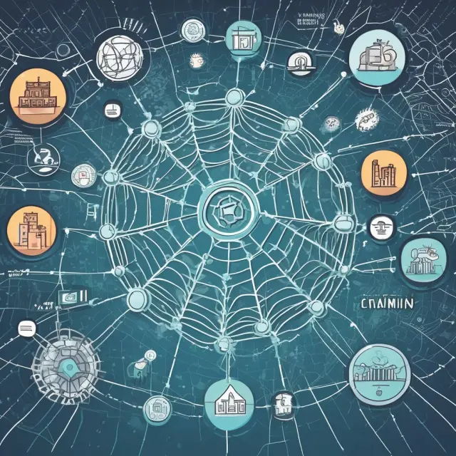 An interconnected web illustrating ICE