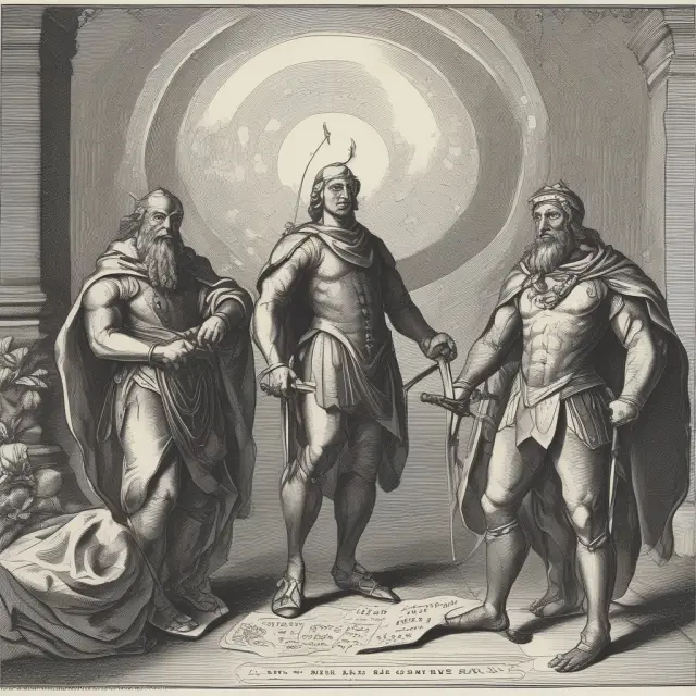 An image of shields and spears representing hedging against interest rate risk with derivatives, while the spears illustrate potential speculation opportunities.