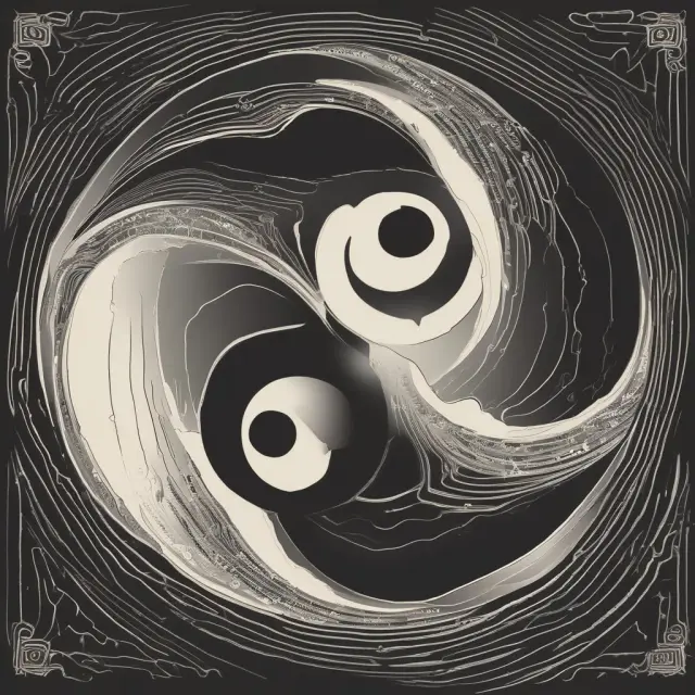 An image of a yin-yang symbol with interest rates (6% and 4%) flowing into it, illustrating the concept of IRDs in bond markets.