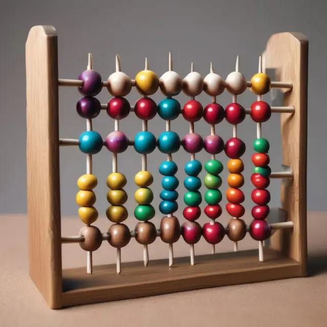 Abacus illustrating Interest Rate Differential (IRD) calculations for forex trading. Displaying interchangeable beads for interest rates.