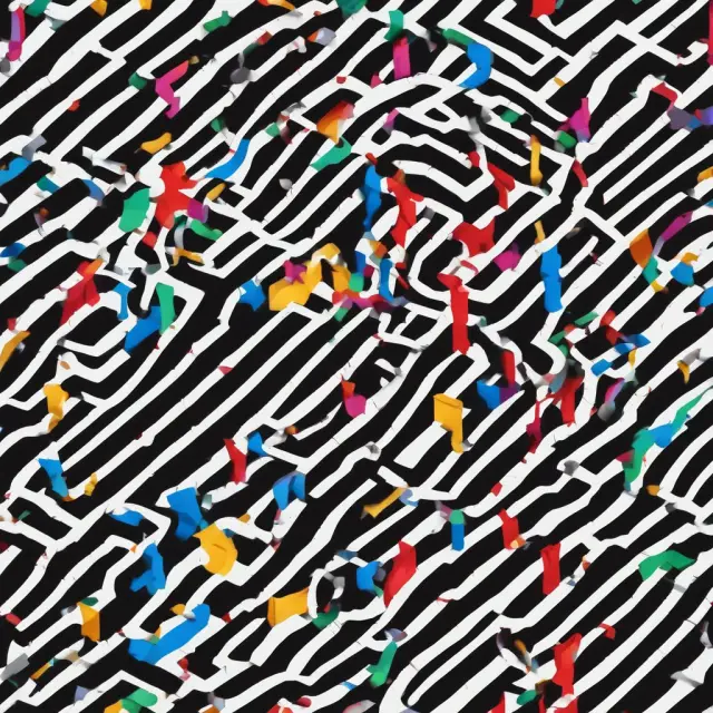Image of interest rate flows navigating a labyrinth with counterparty risk, market volatility, and operational complexity obstacles