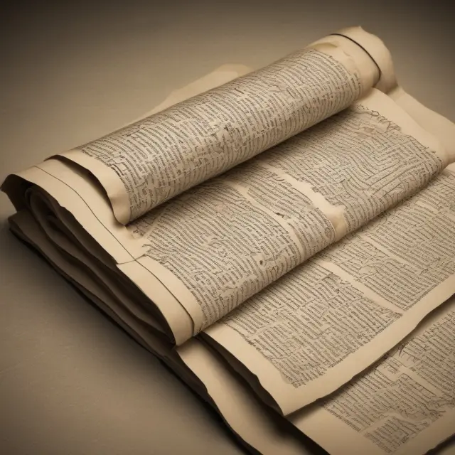Scroll revealing interim financial reports, symbolizing transparency and continuous communication.