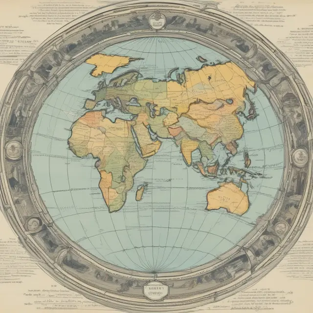 A globe showing continents with developing, emerging, and frontier markets labeled, illustrating international government debt classifications.