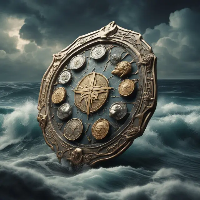 Protecting a diversified portfolio from currency exchange risks using shield with interwoven currencies